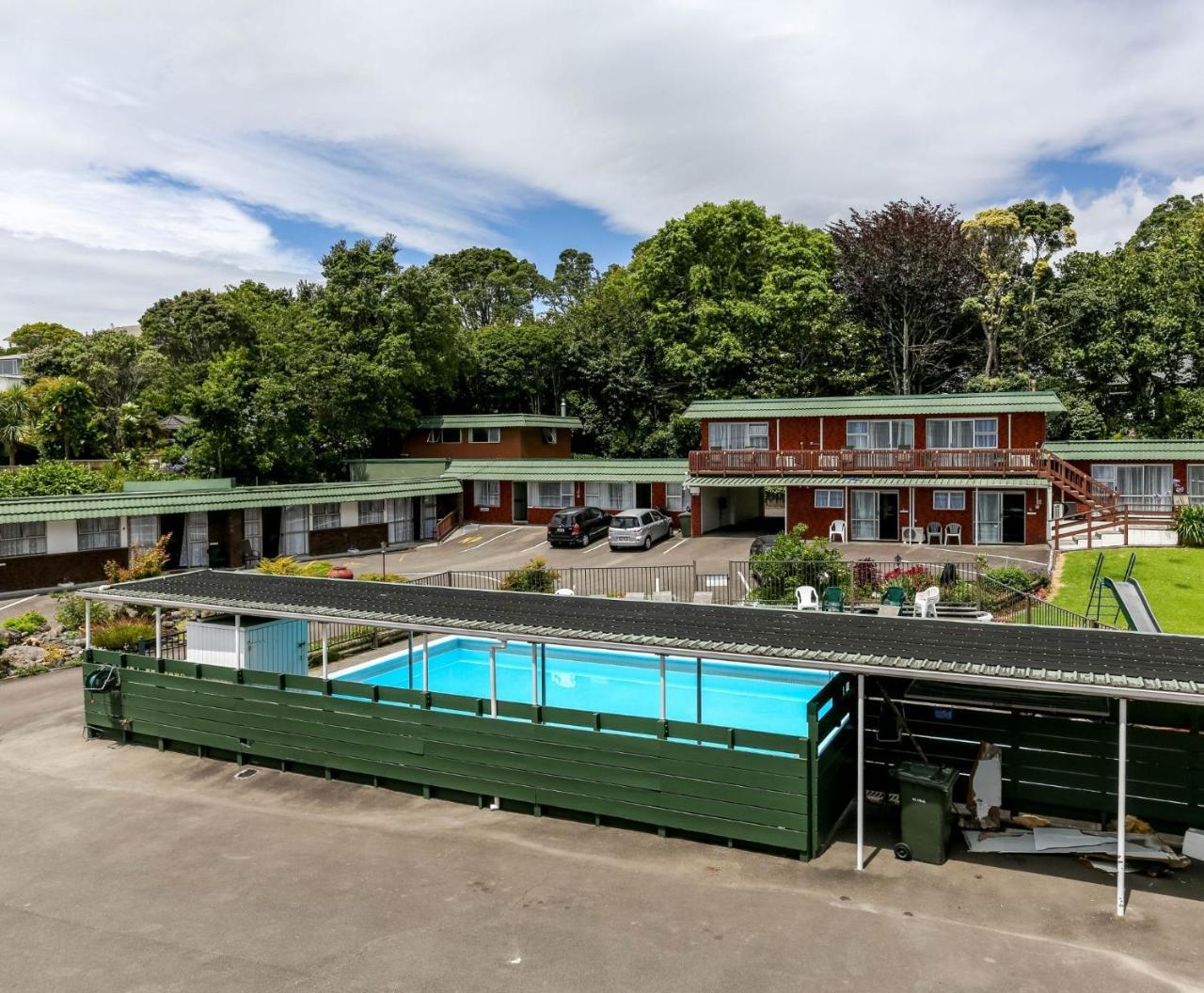 Flamingo Motel New Plymouth Bagian luar foto