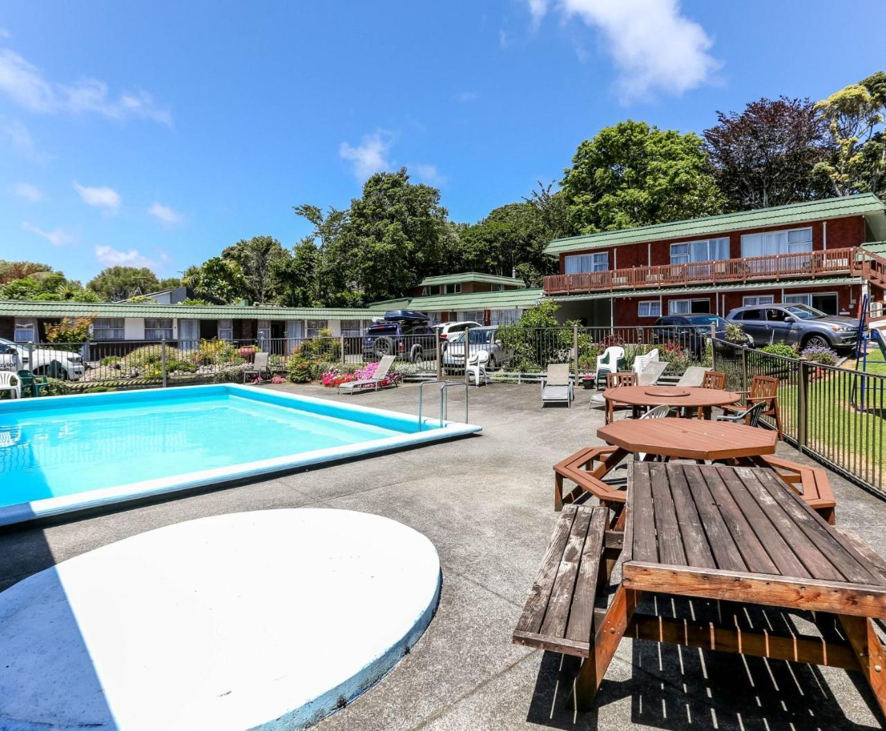 Flamingo Motel New Plymouth Bagian luar foto